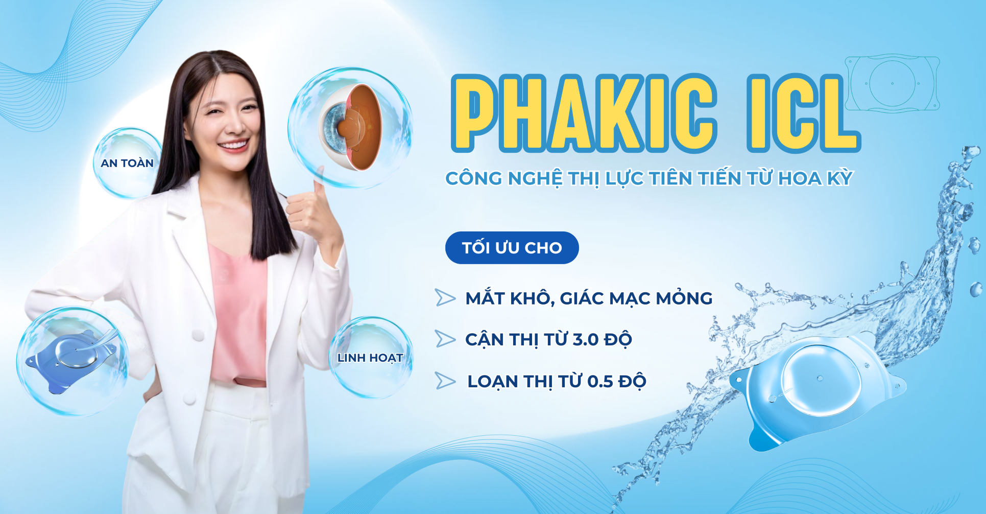 Công nghệ thị lực tiên tiến Phakic ICL