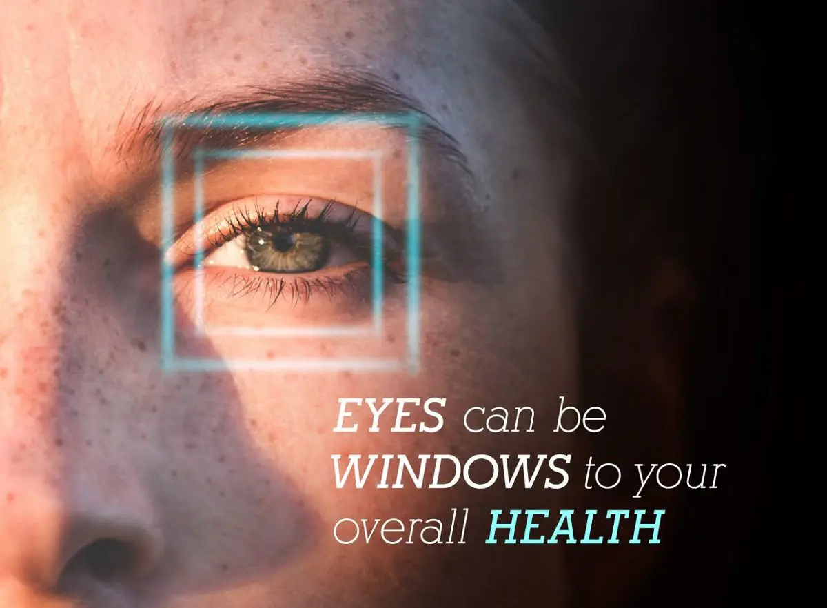 Đôi mắt phản chiếu sức khỏe toàn thân.