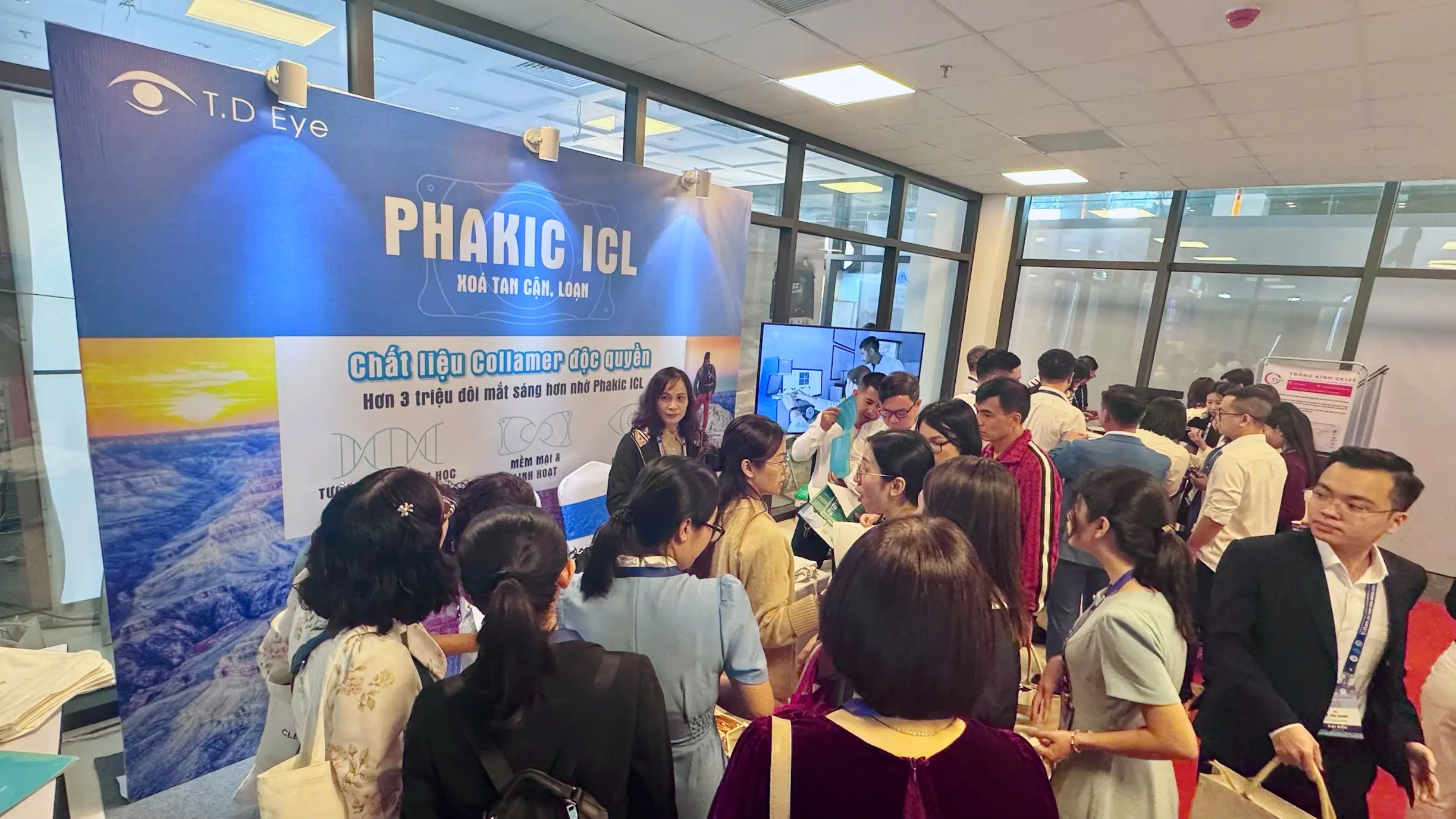 Hình ảnh TD Eye tại Hội nghị Ngành Nhãn khoa Việt Nam 2025 tại Hải Phòng
