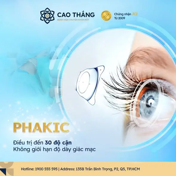 Ai phù hợp với phẫu thuật Phakic?