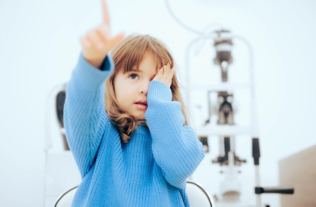 Regular eye exams help manage congenital myopia