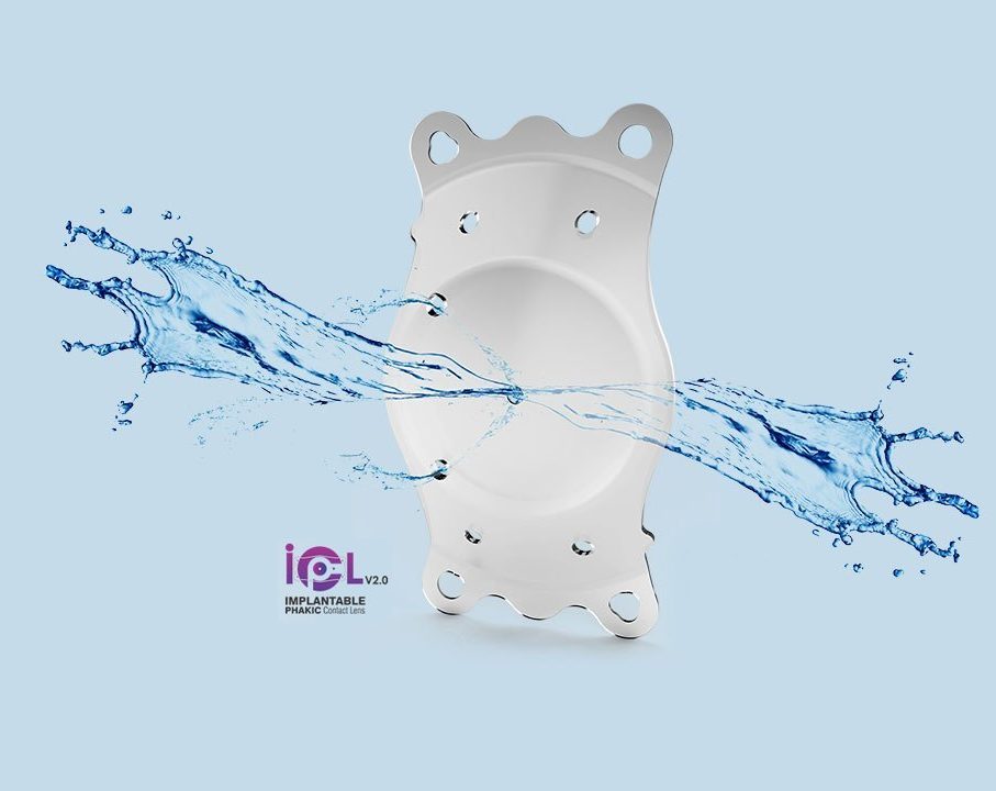 Thấu kính phakic ICL được làm từ Collamer™ – vật liệu sinh học thân thiện với mắt