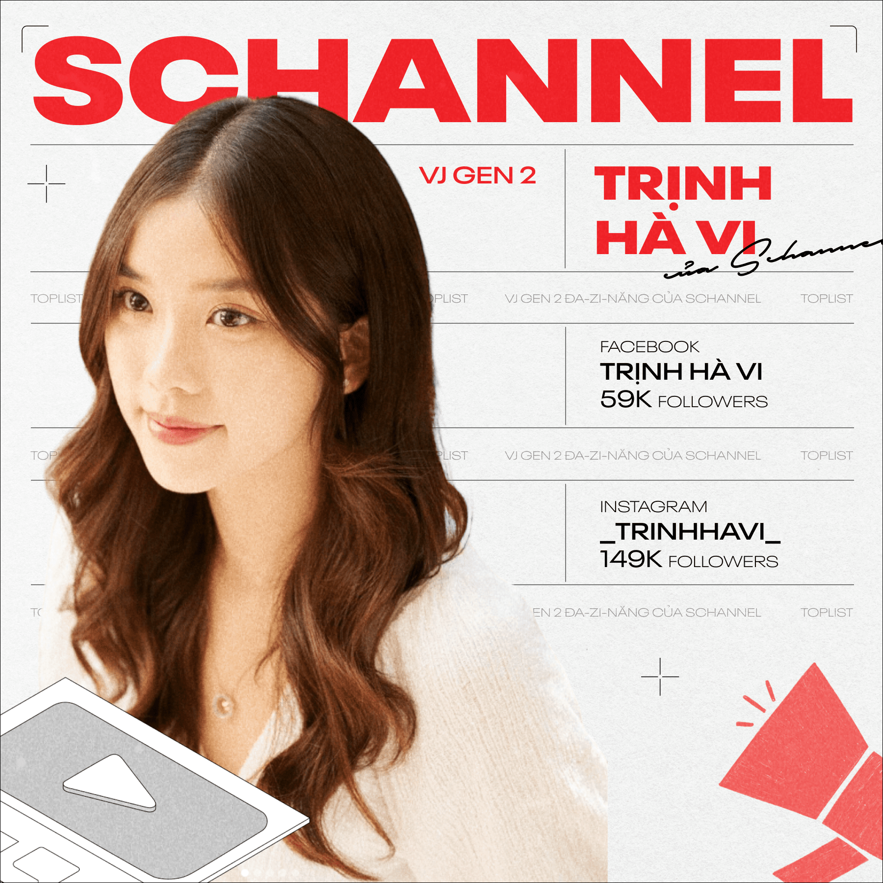 Trịnh Hà Vi - Cô gái đa năng của SChannel đã sống với kính cận 18 năm