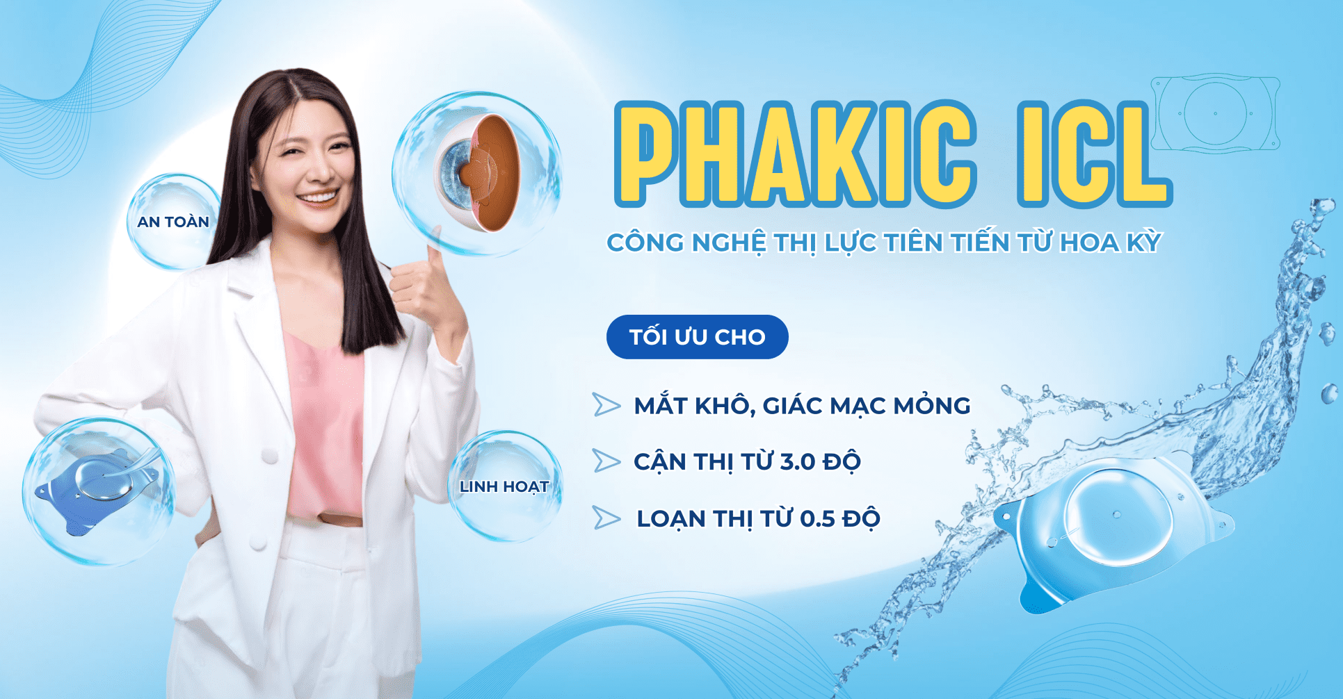 Công nghệ thị lực tiên tiến Phakic ICL