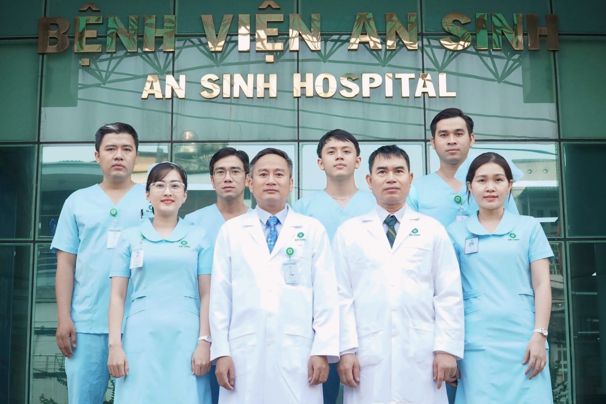 Medical team at An Sinh Hospital
