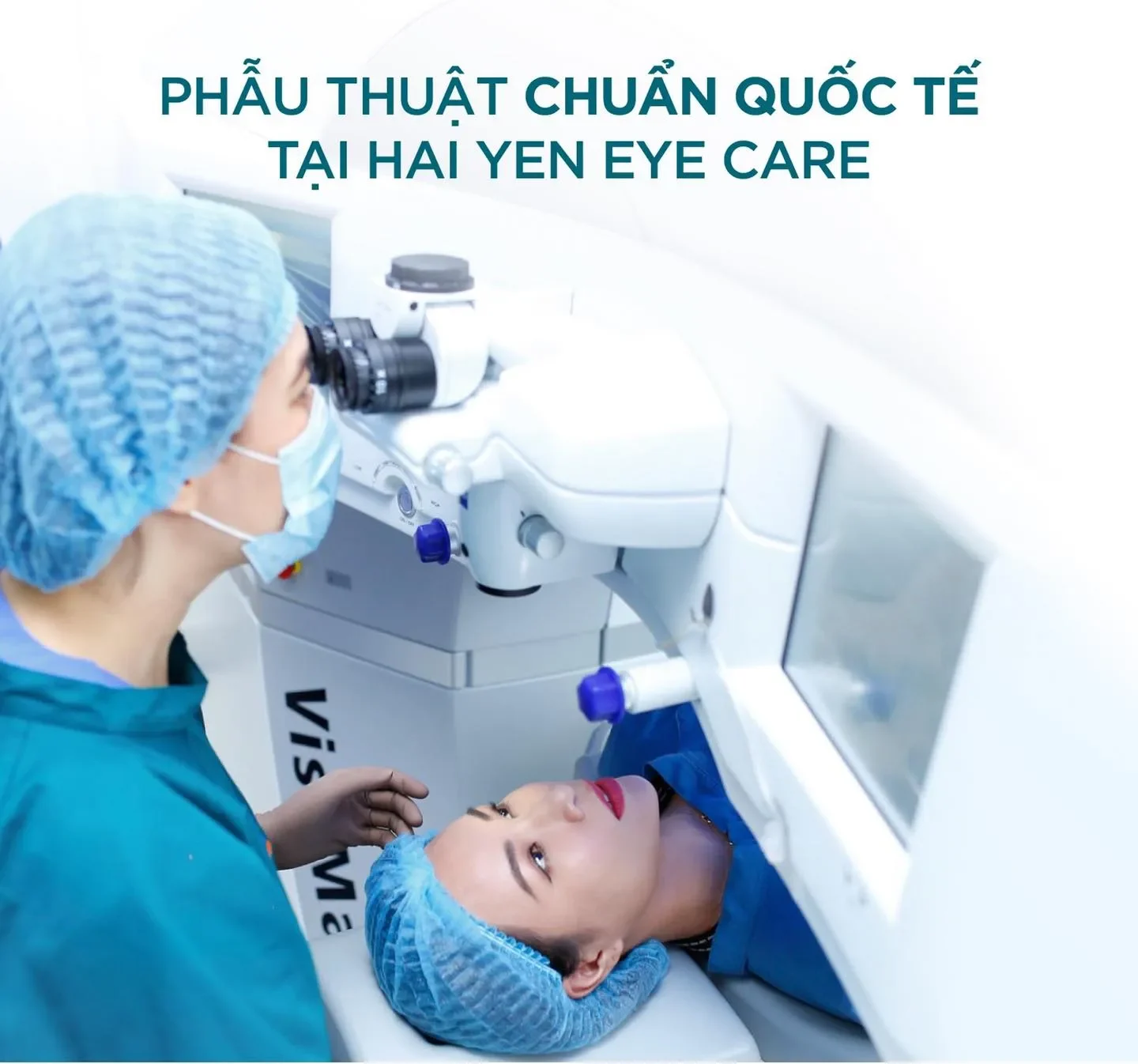 Phakic ICL surgery at Hai Yen Eye Care meets international standards with precision and care