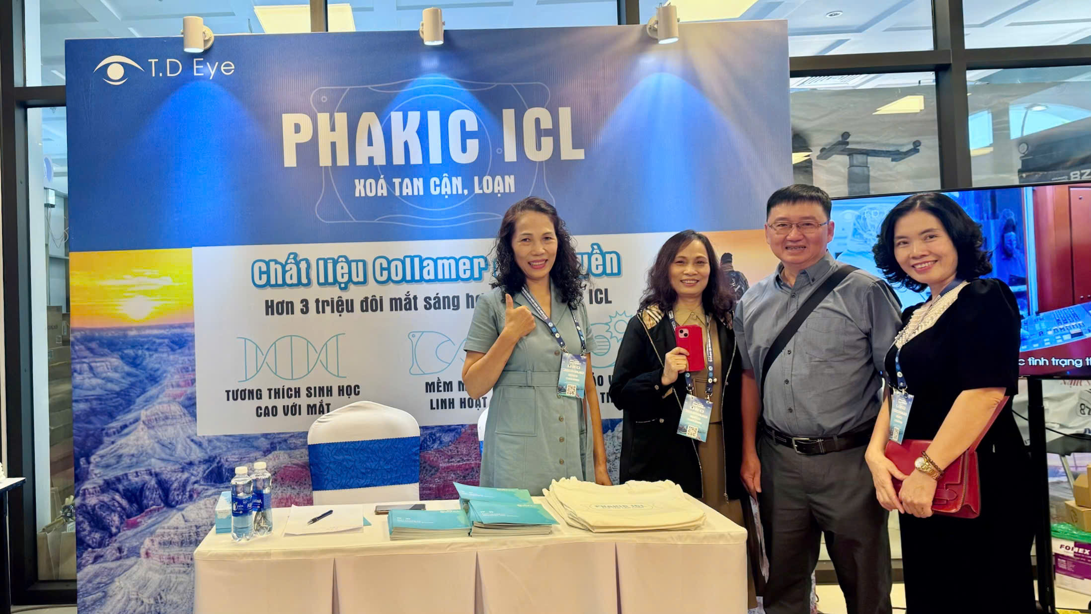 Hình ảnh TD Eye tại Hội nghị Ngành Nhãn khoa Việt Nam 2025 tại Hải Phòng