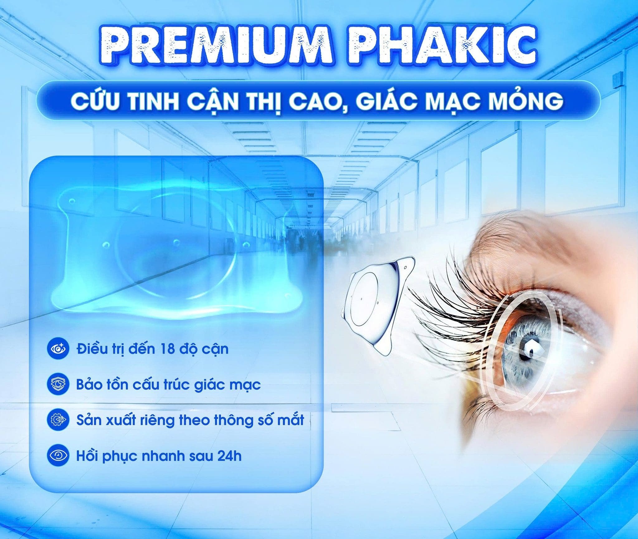 PREMIUM PHAKIC - A COMPREHENSIVE SOLUTION FOR HIGH MYOPIA AND THIN CORNEAS