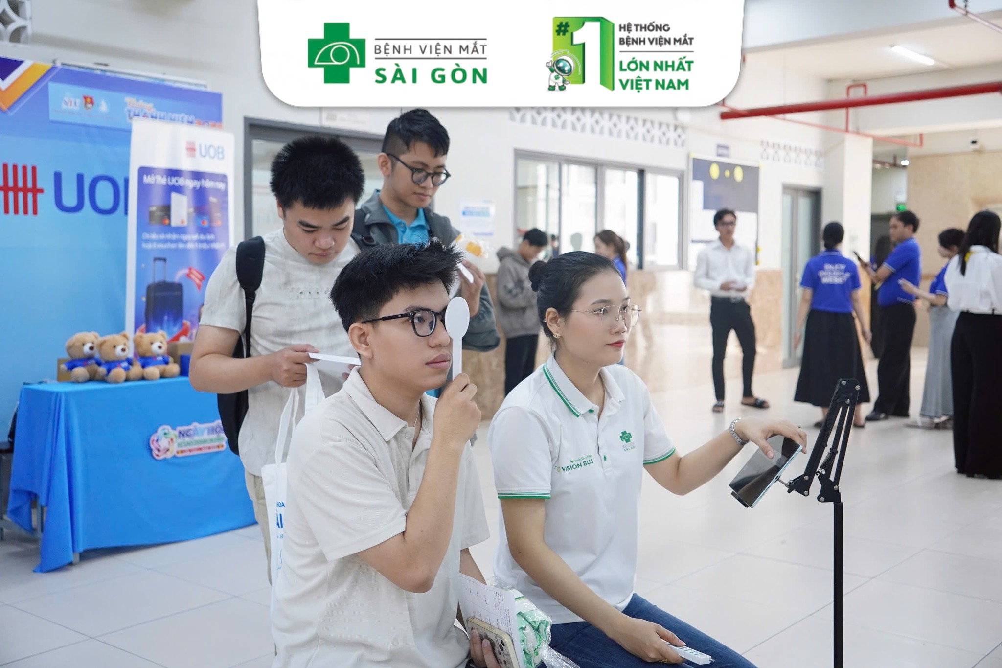 More than 500 students received free eye exams at the Youth Month Festival 2026