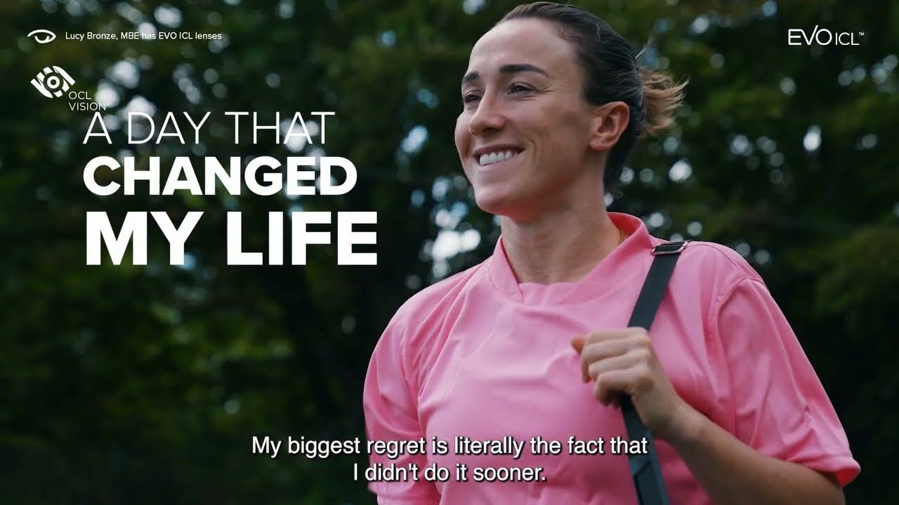 Chia sẻ sau phẫu thuật Phakic ICL của Lucy Bronze