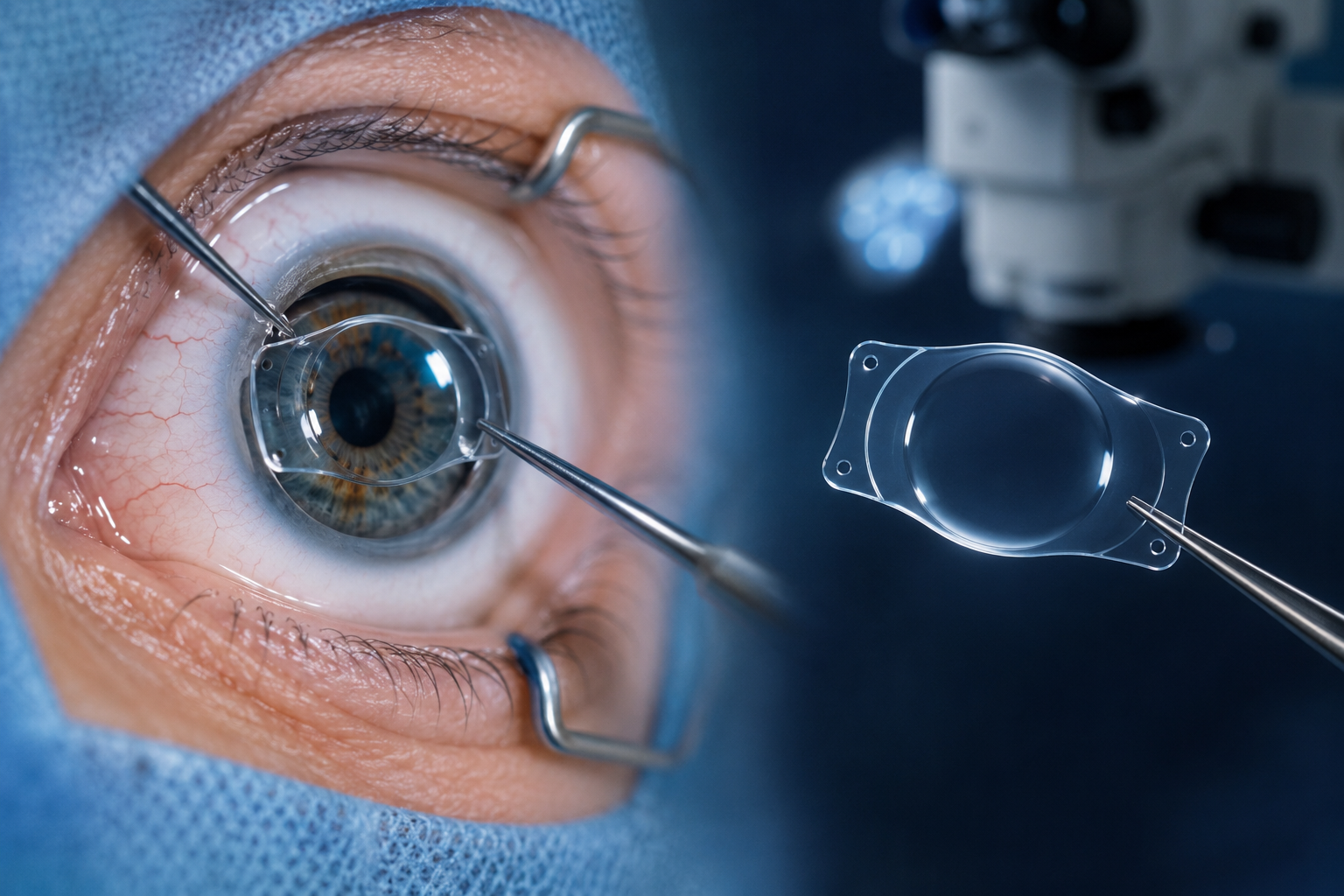 Phakic ICL surgery for myopia correction in patients with thin corneas using a Collamer intraocular lens