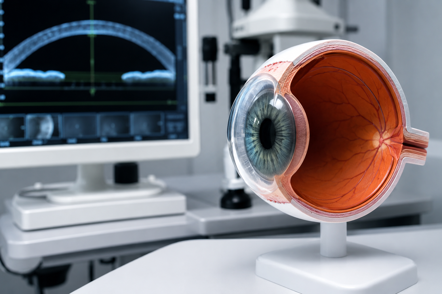 Evaluating thin corneas with advanced ophthalmic technology before myopia treatment