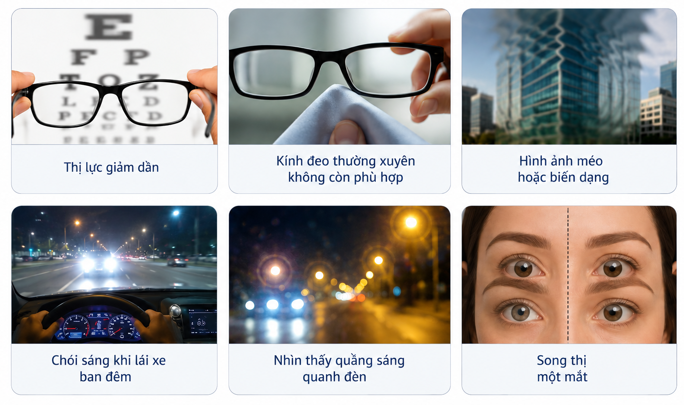 Những dấu hiệu nhận biết giác mạc mỏng